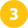 A white number three inside a yellow circle