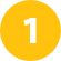 A white number one inside a yellow circle