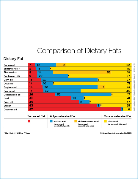 Comparison of Dietary Fats Thumbnail