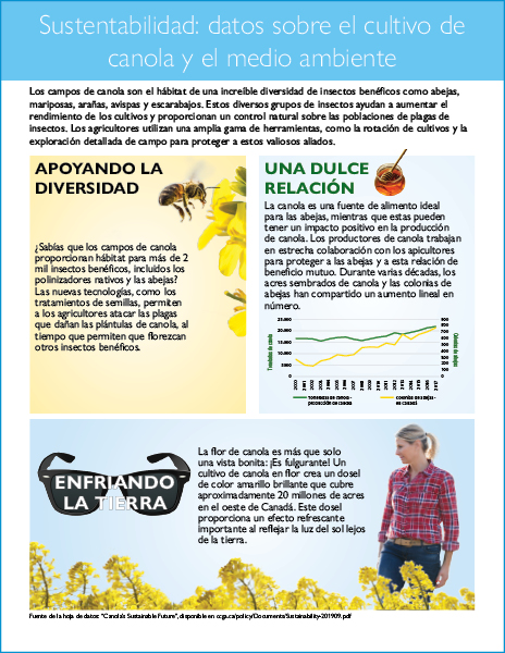 Thumbnail: El cultivo de la canola y el medio ambiente