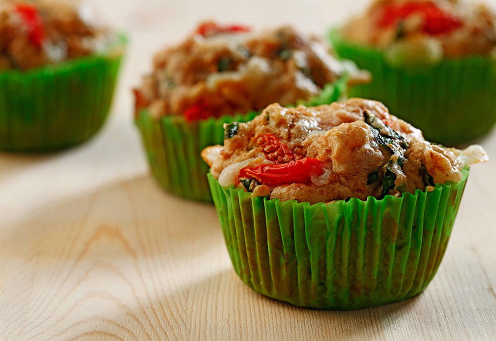 caprese-muffins